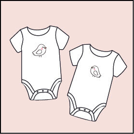 Bodijs ar apdruku mazulim